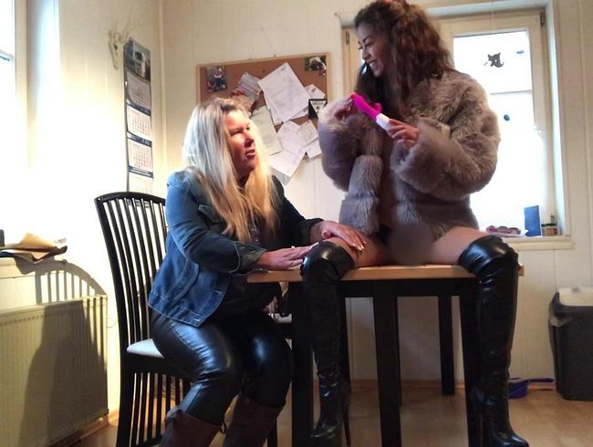 Mein Thai Teen Aupair will dil*o mit Olivenöl