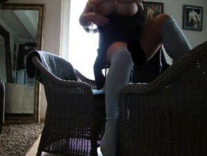 Miss Busty MilF Porno Video: SOX & TITS (vergessen